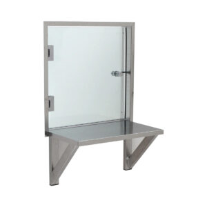 شباك تمرير ستانلس ستيل