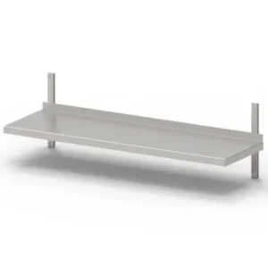 رف جداري أملس ستانلس ستيل