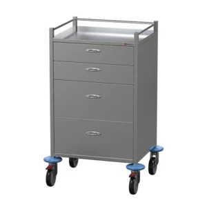 عربة نفايات طبية ستانلس ستيل