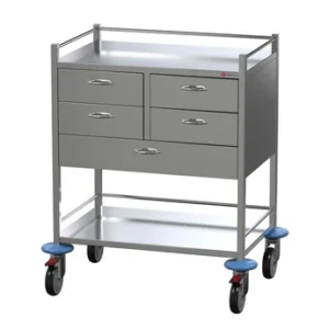 عربة الإنعاش القياسية ستانلس ستيل