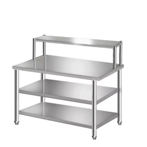 طاولة تحضير برف وسطي سفلي