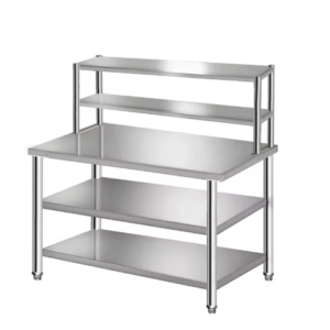 طاولة تحضير برف وسطي سفلي