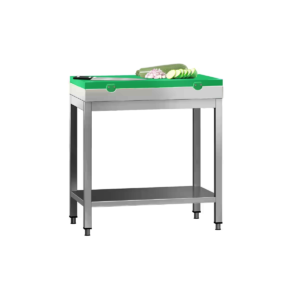 طاولة تقطيع خضروات برف سفلي